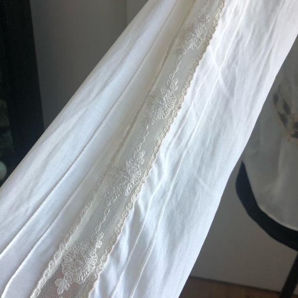 NWOT Zara Vintage Like Lace Blouse - Picture 4 of 6